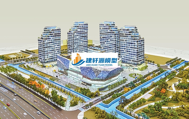 沾益智慧城模型